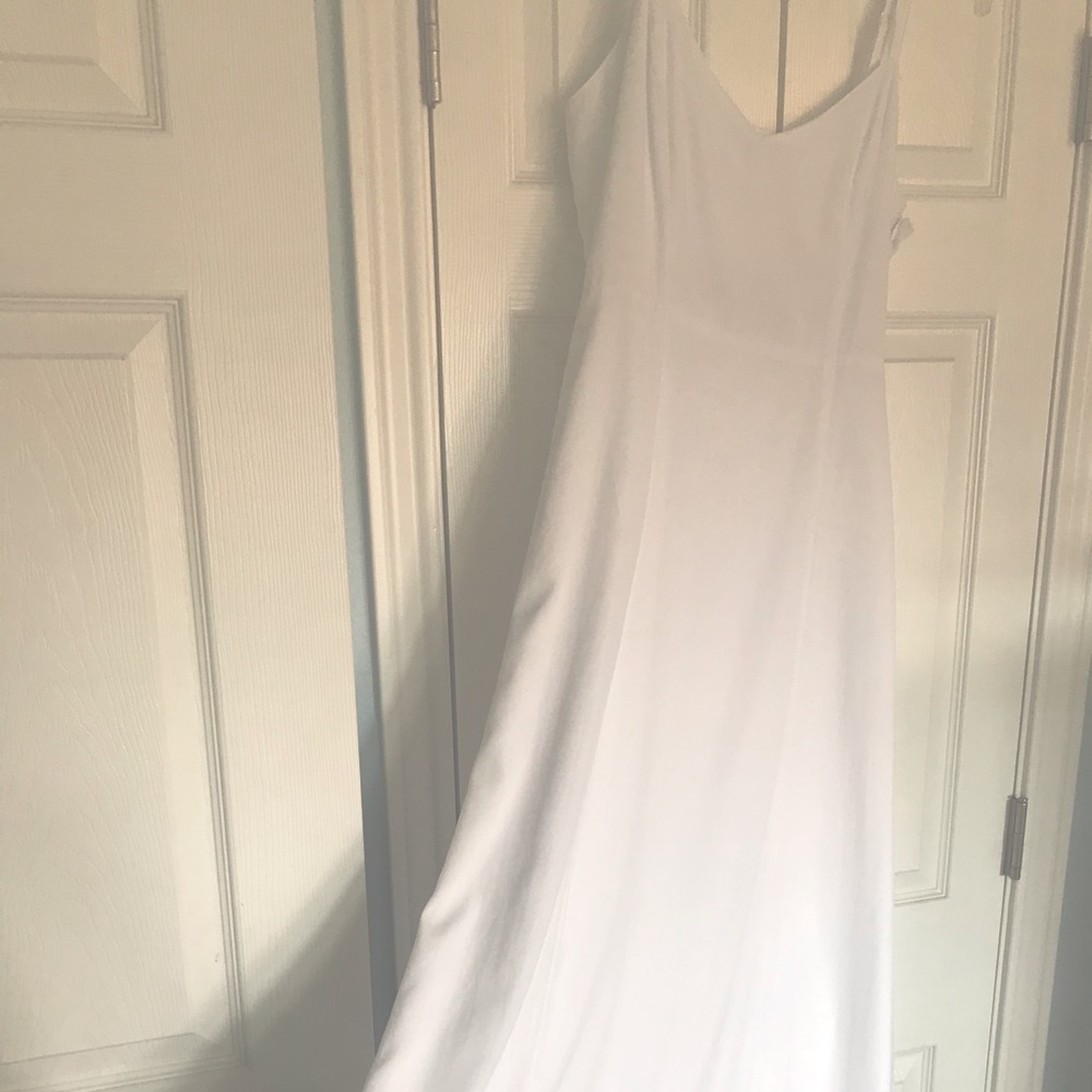 White BB Dakota maxi dress size 4